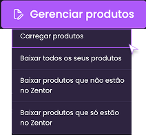 Passo 9: Carregar produtos