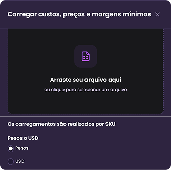 Passo 10: Configure a importação