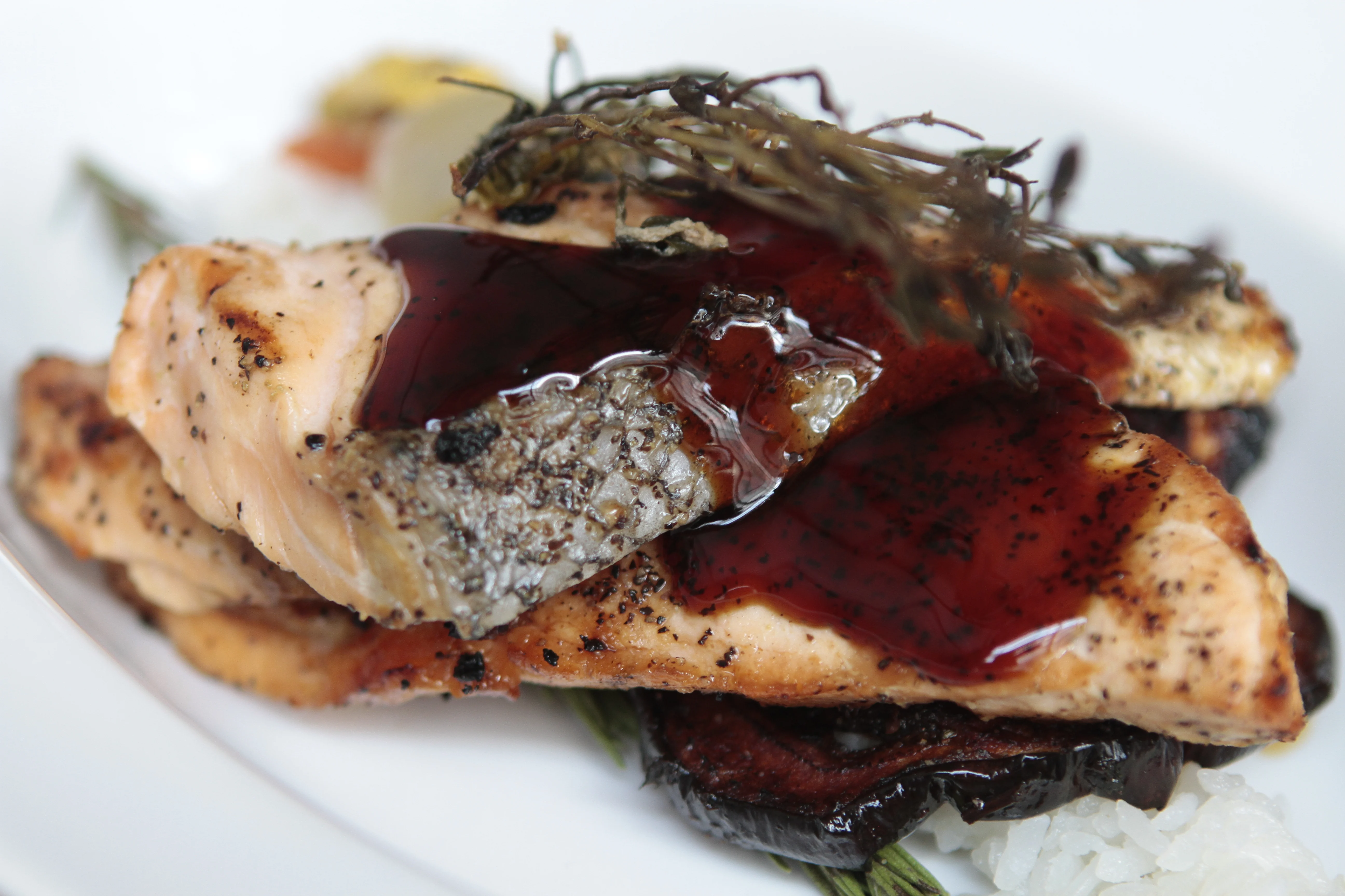 Grilled Salmon Teriyaki Grilled Salmon Teriyaki
