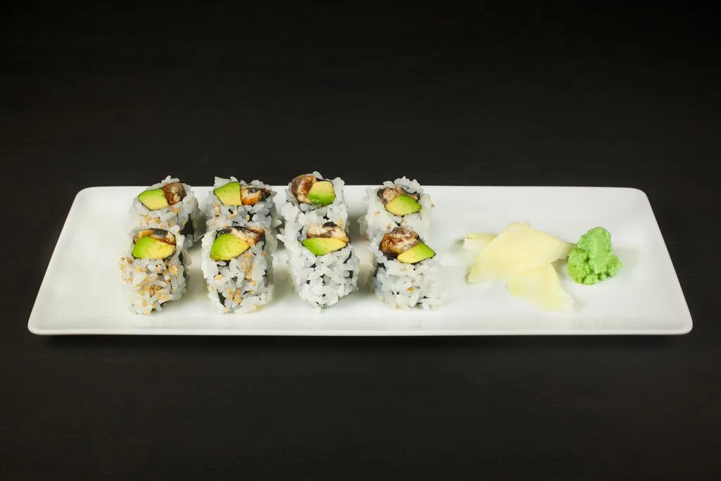 Eel and Avocado Roll Eel and Avocado Roll
