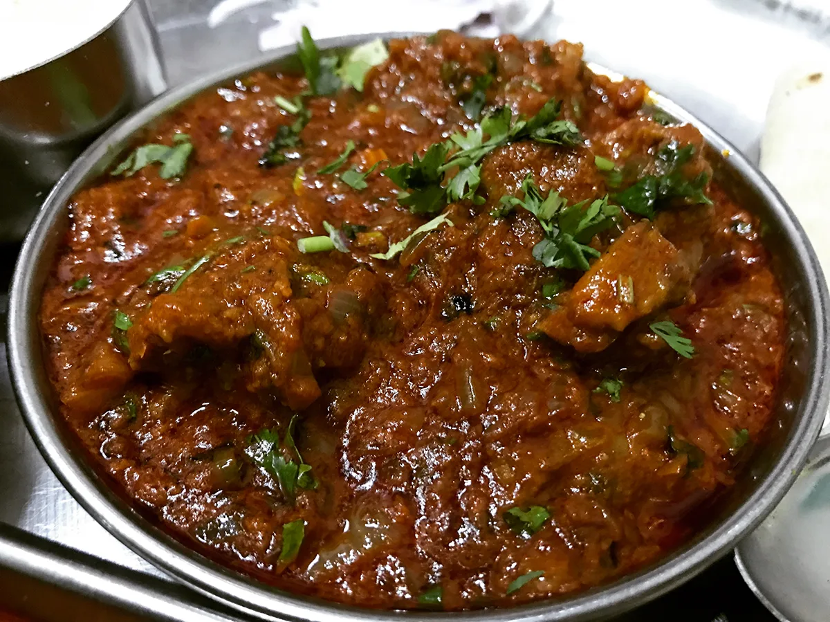 Lamb Kolhapori