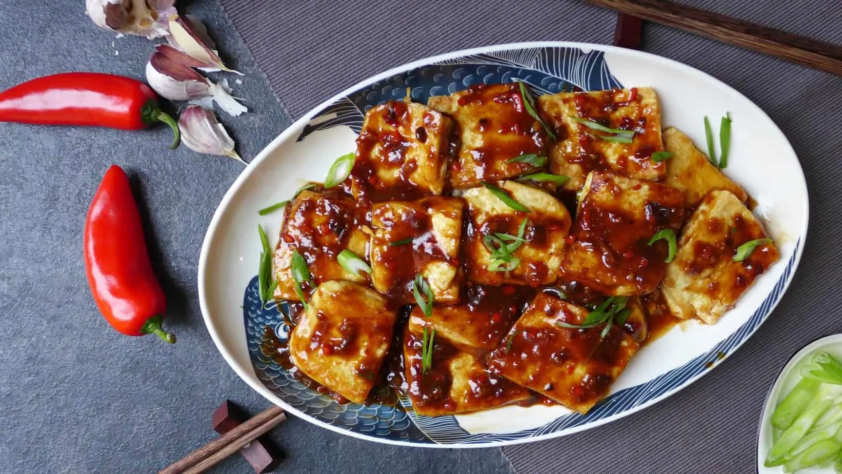 Vegan Mandarin Tofu