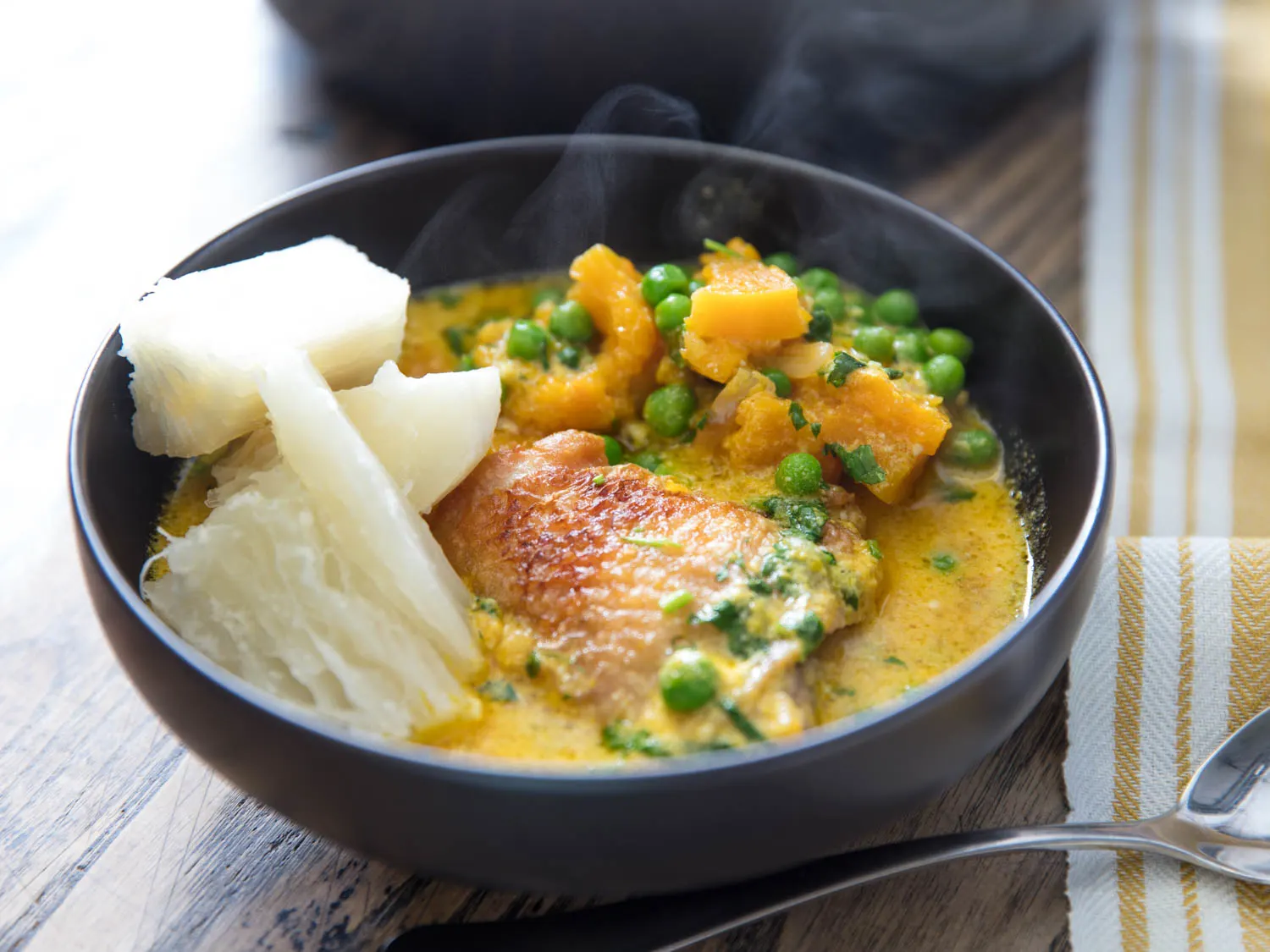 Vegan Entree: Split Pea Amarillo Vegan Entree: Split Pea Amarillo