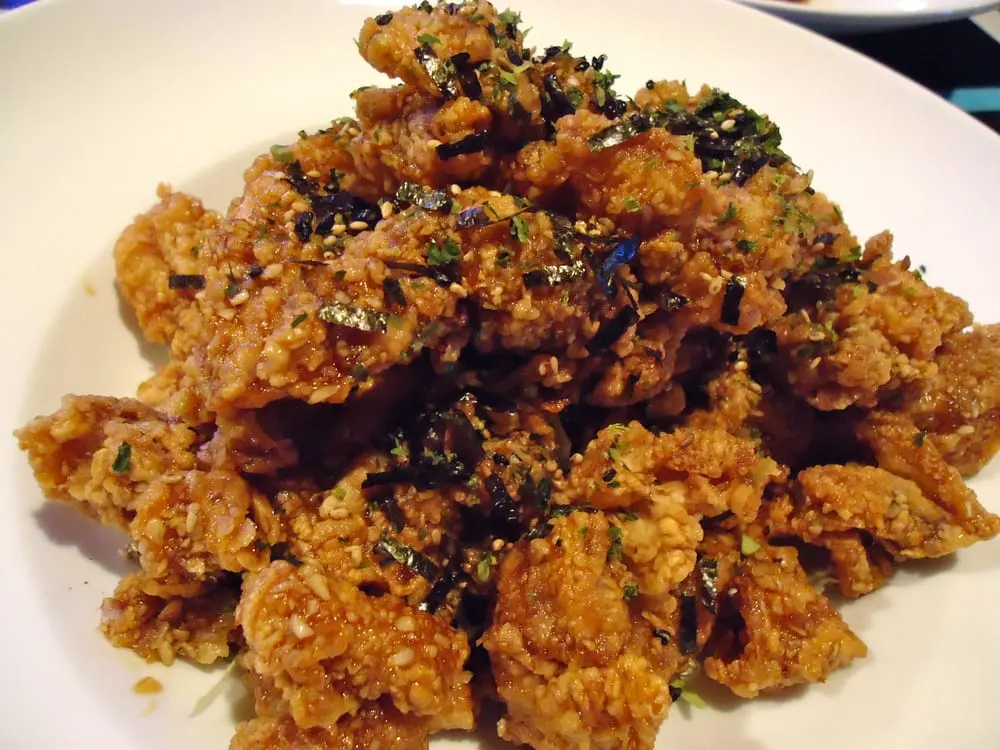 Garlic Furikake Fried Chicken Garlic Furikake Fried Chicken