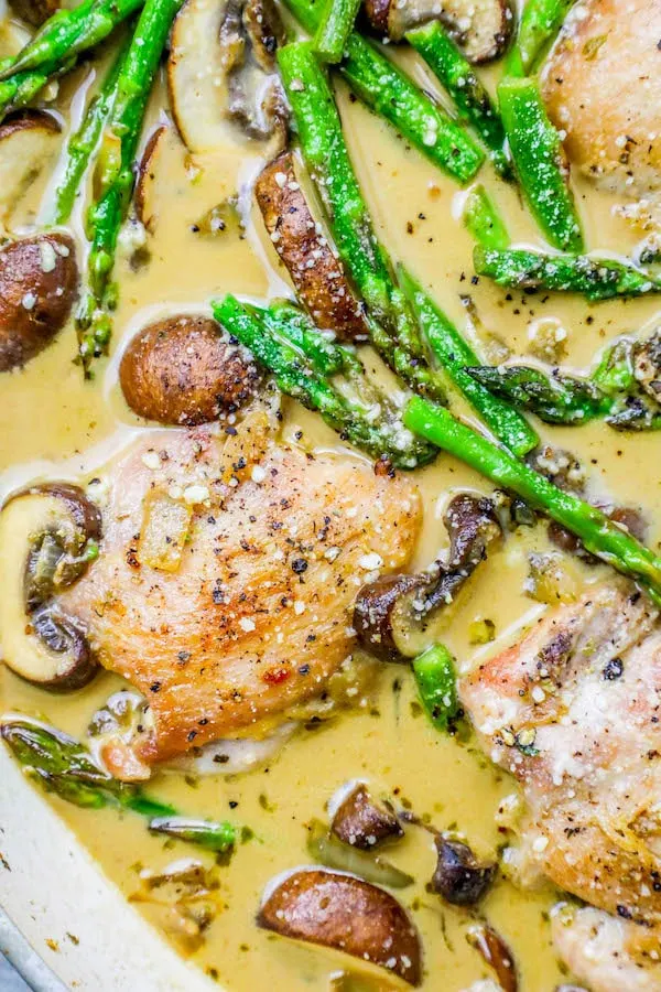 Chicken with Asparagus