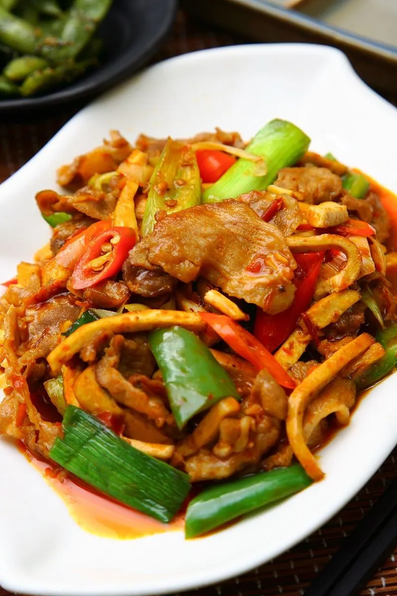 Double Cooked Bacon with Spicy Bean Sauce
