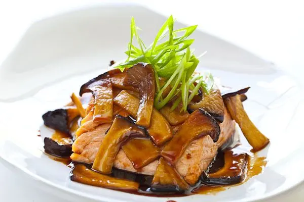 Fish Fillet with King Mushroom