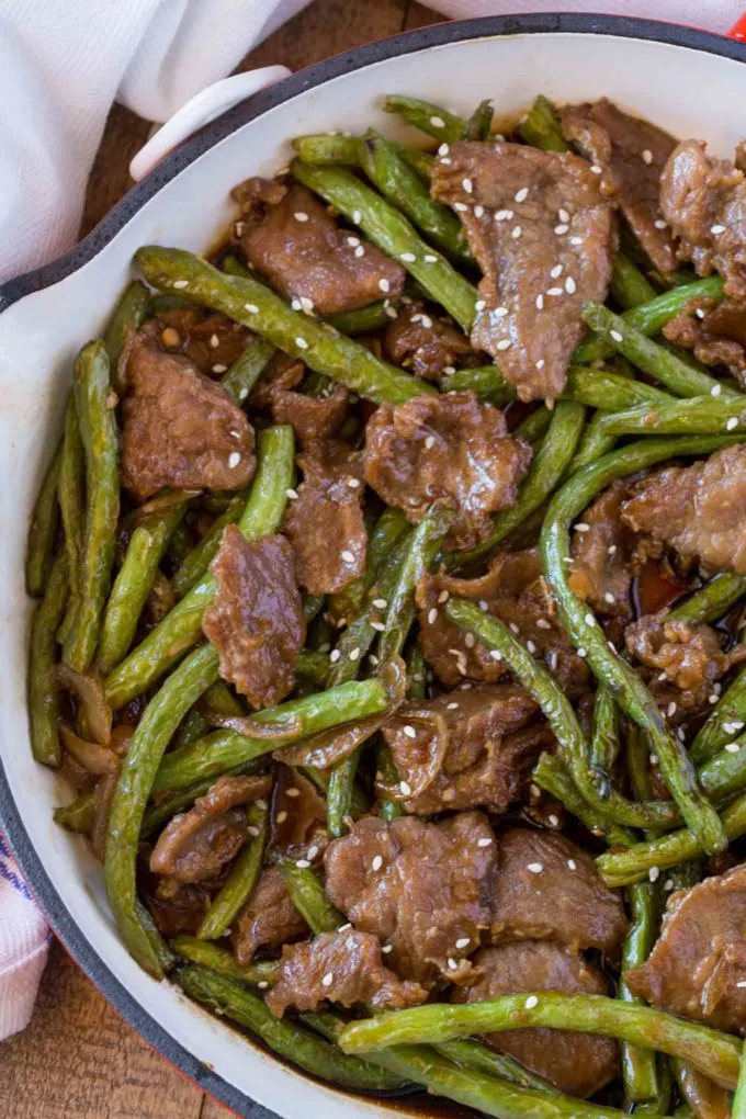 Gluten-Free Beef with String Beans