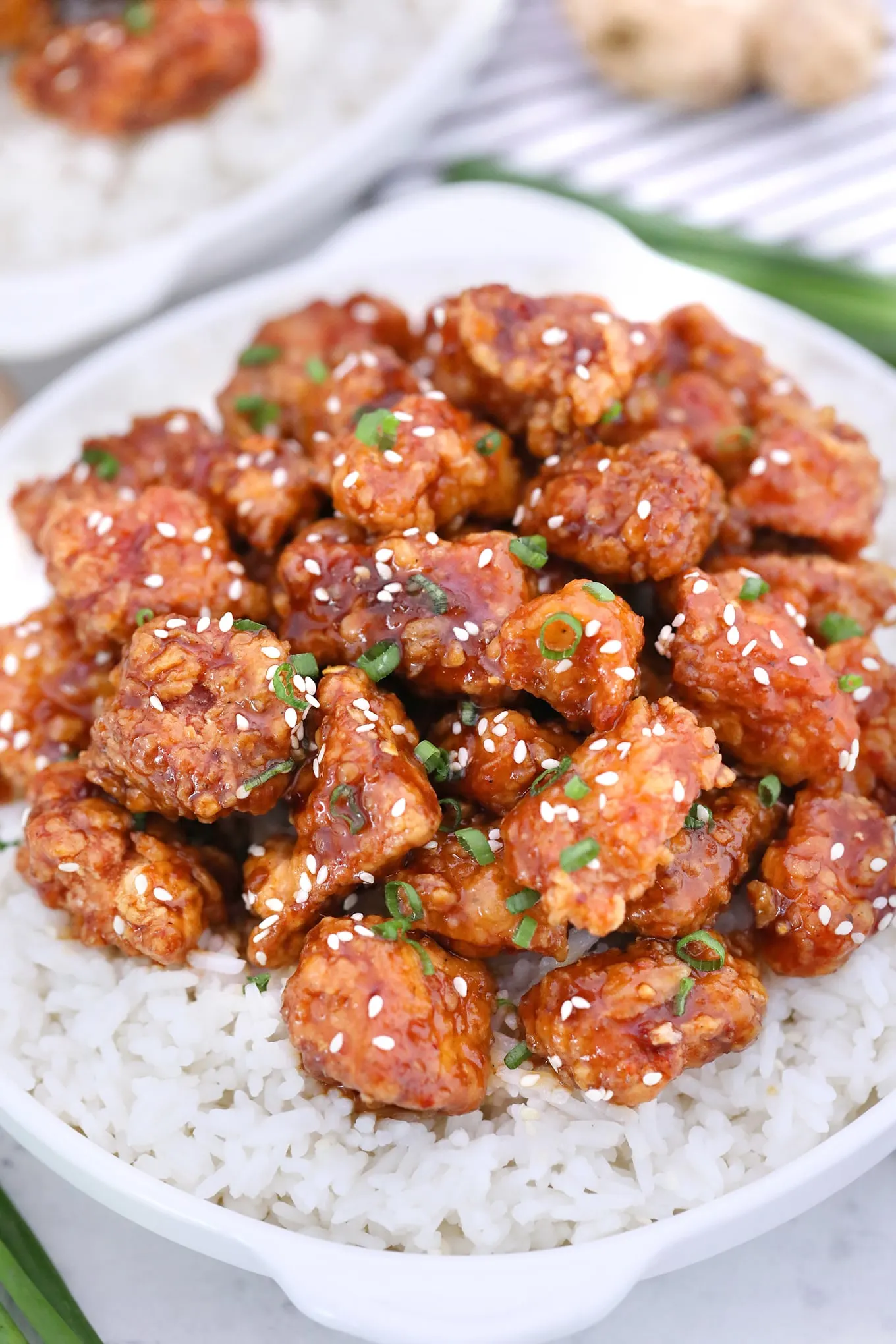 Spicy General Tso's Chicken
