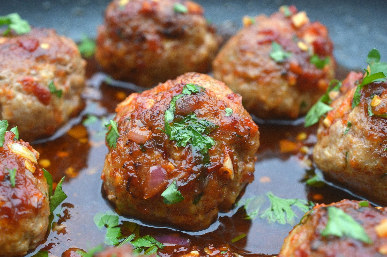 Pork and Chicken Meatballs