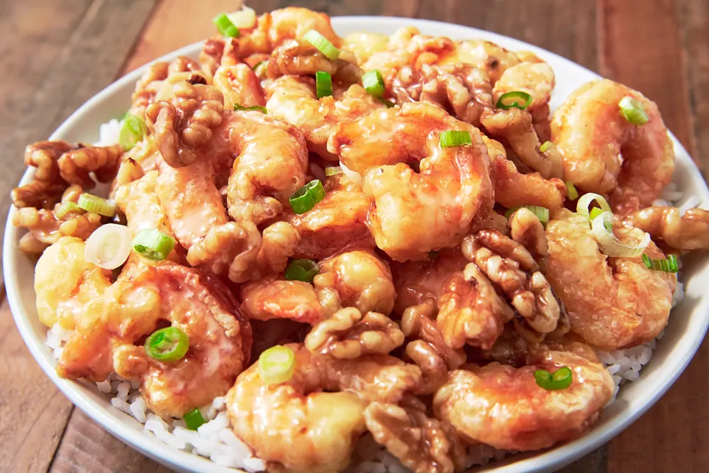 Walnut Prawns