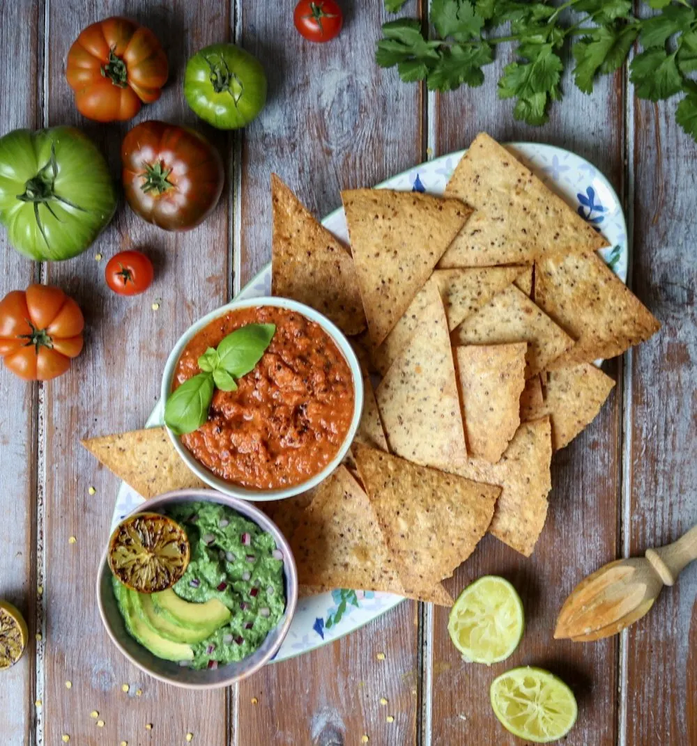 Chips, Salsa, and Guacamole