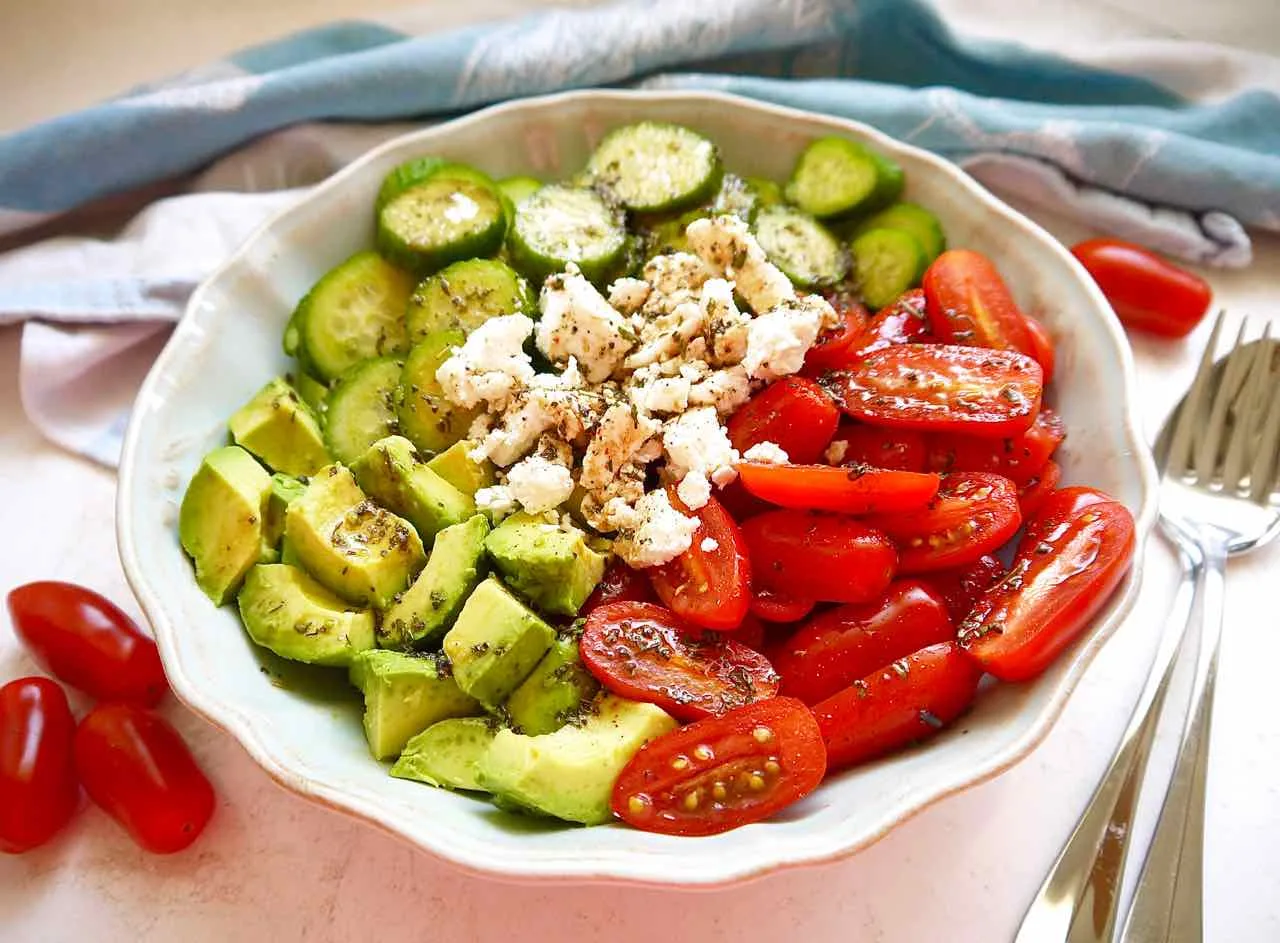 Cucumber and Tomato Salad Cucumber and Tomato Salad