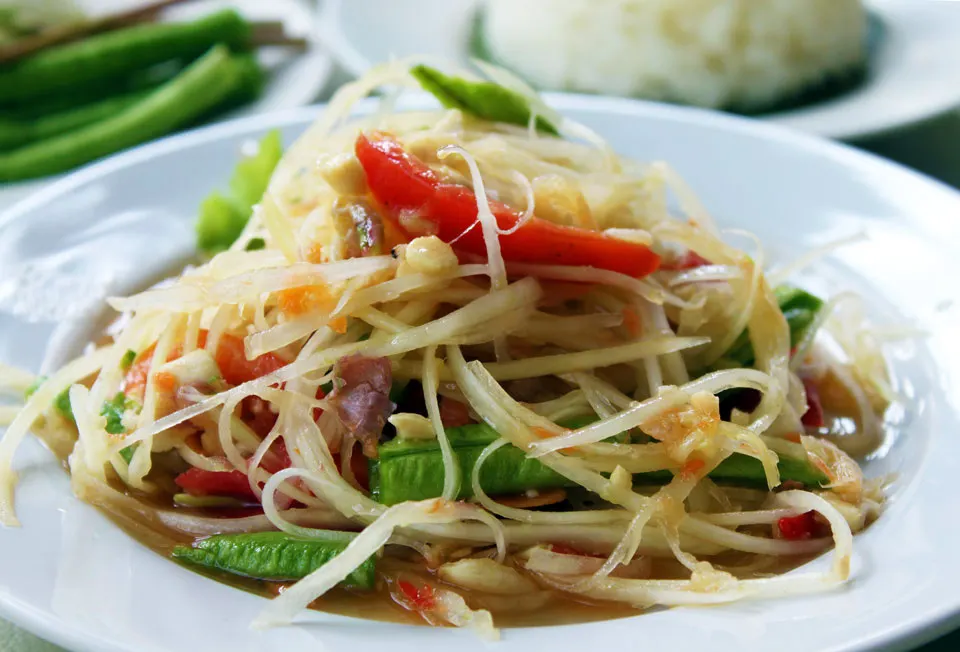 Green Papaya Salad Green Papaya Salad