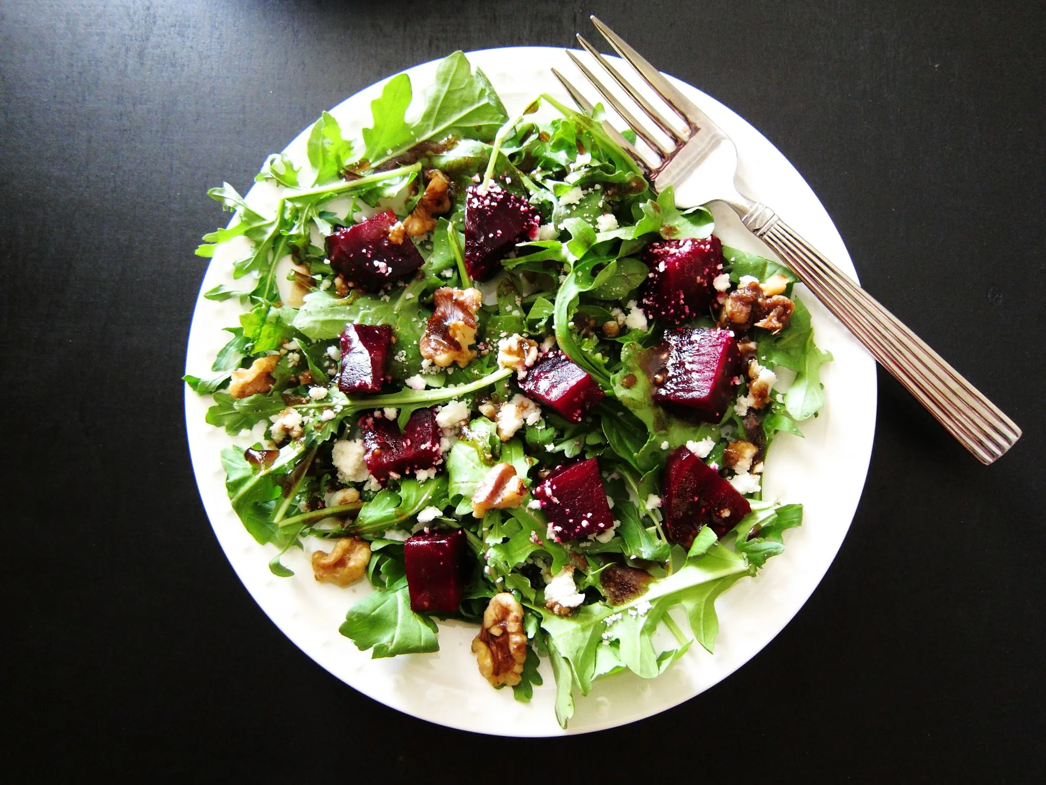 Roasted Beet and Goat Cheese Salad Roasted Beet and Goat Cheese Salad