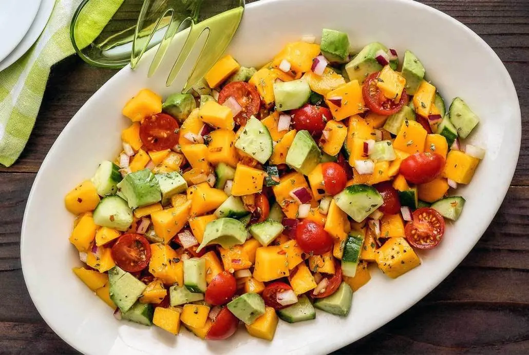 Vegetarian Mango Salad