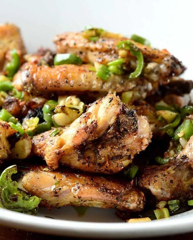 Salt and Pepper Chicken Wings Salt and Pepper Chicken Wings