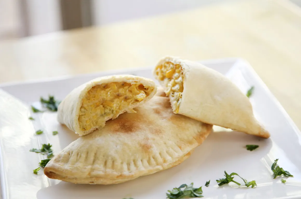 Corn and Pea Empanadas Corn and Pea Empanadas