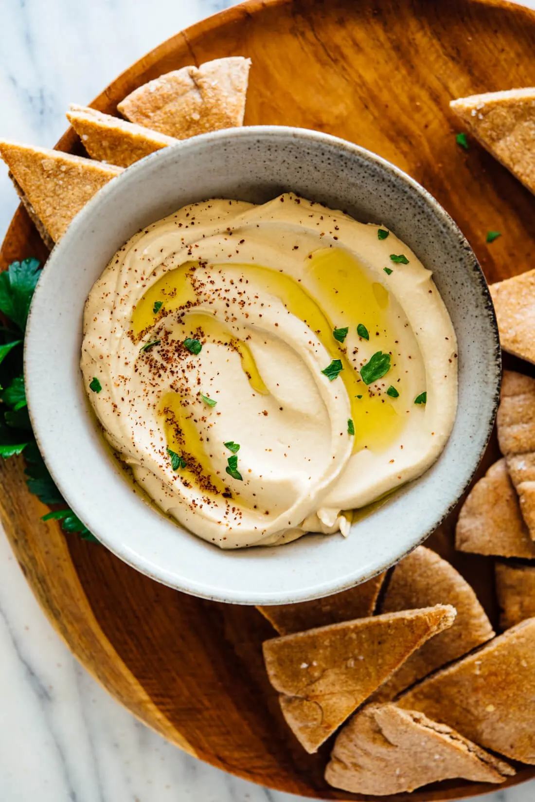 Hummus Dip with Pita Hummus Dip with Pita