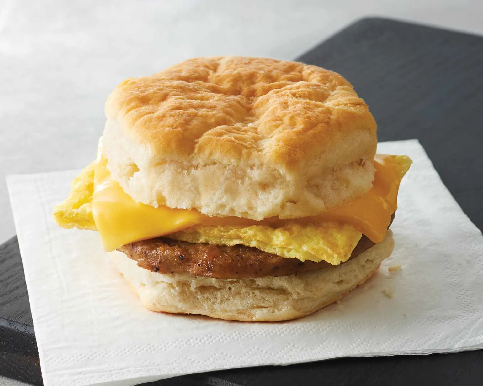 Egg & Cheese Buttermilk Biscuit Sandwich