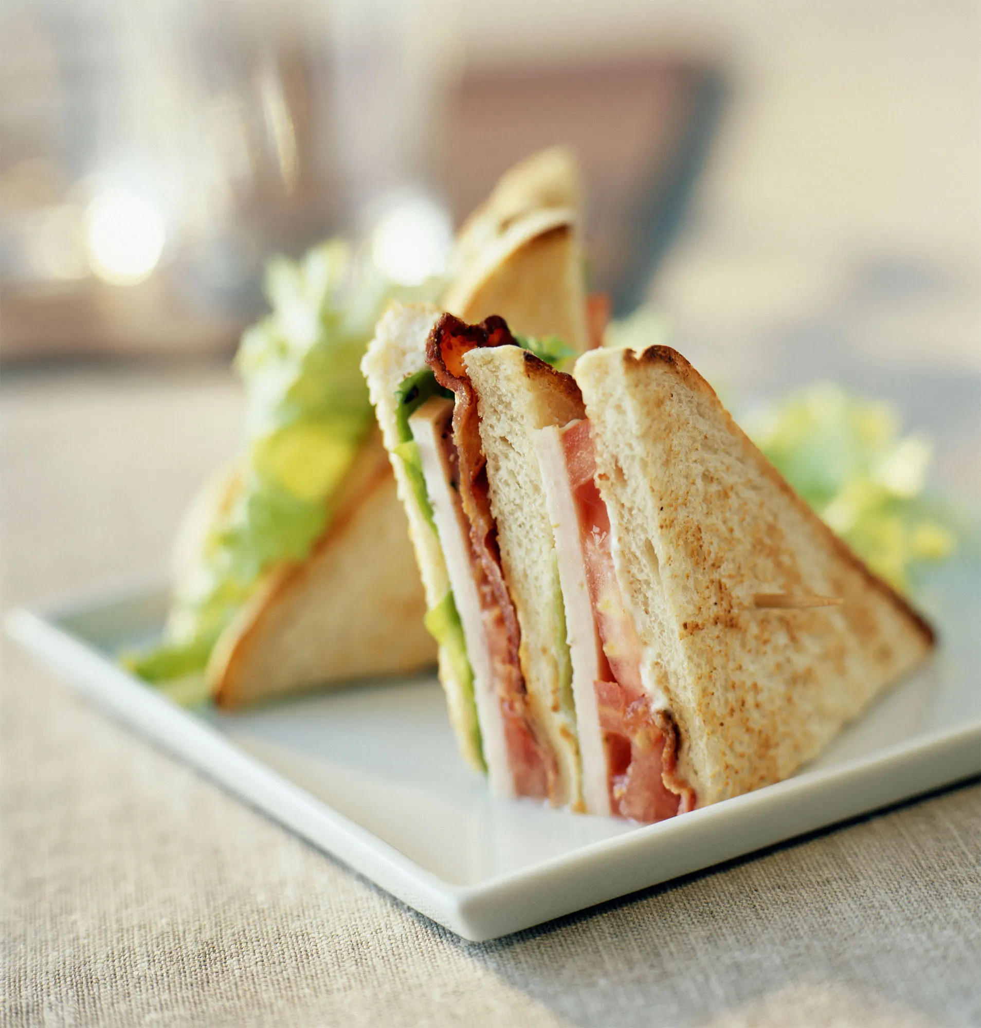 Gluten-Free Le Club Sandwich Gluten-Free Le Club Sandwich