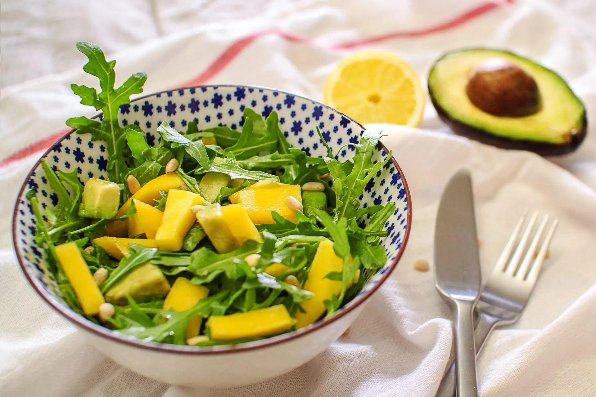 Arugula and Mango Salad Arugula and Mango Salad