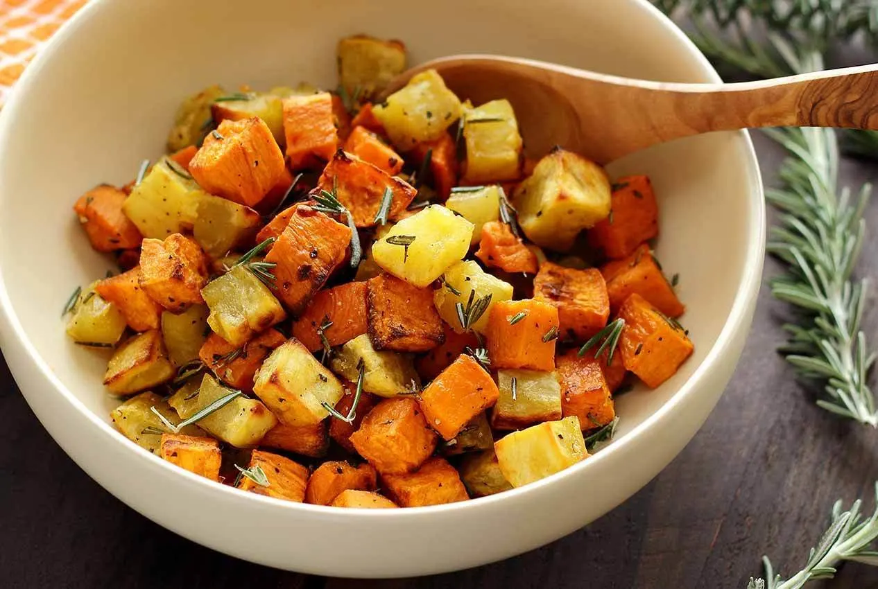 Roasted Potatoes and Yams Enchiladas Roasted Potatoes and Yams Enchiladas