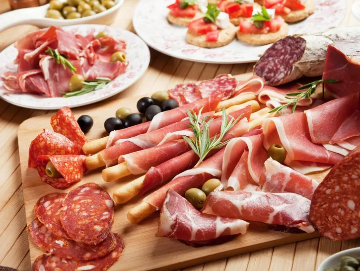 Italian Meat and Cheese Platter