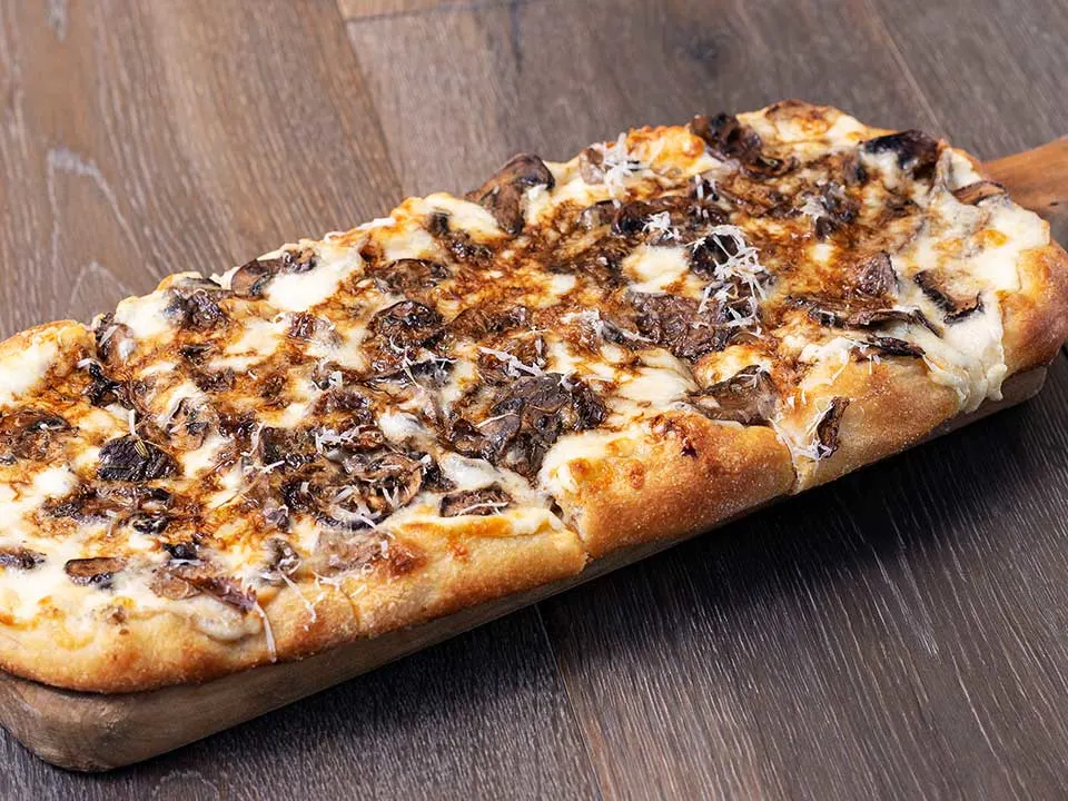 Roasted Mushroom Flatbread Roasted Mushroom Flatbread