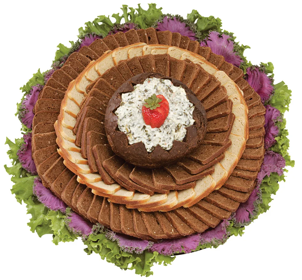 Spinach Dip Platter