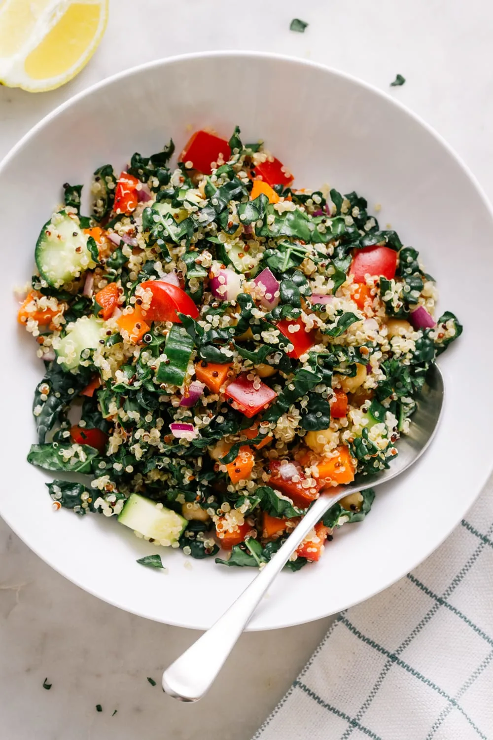 Baby Kale and Quinoa Salad Baby Kale and Quinoa Salad