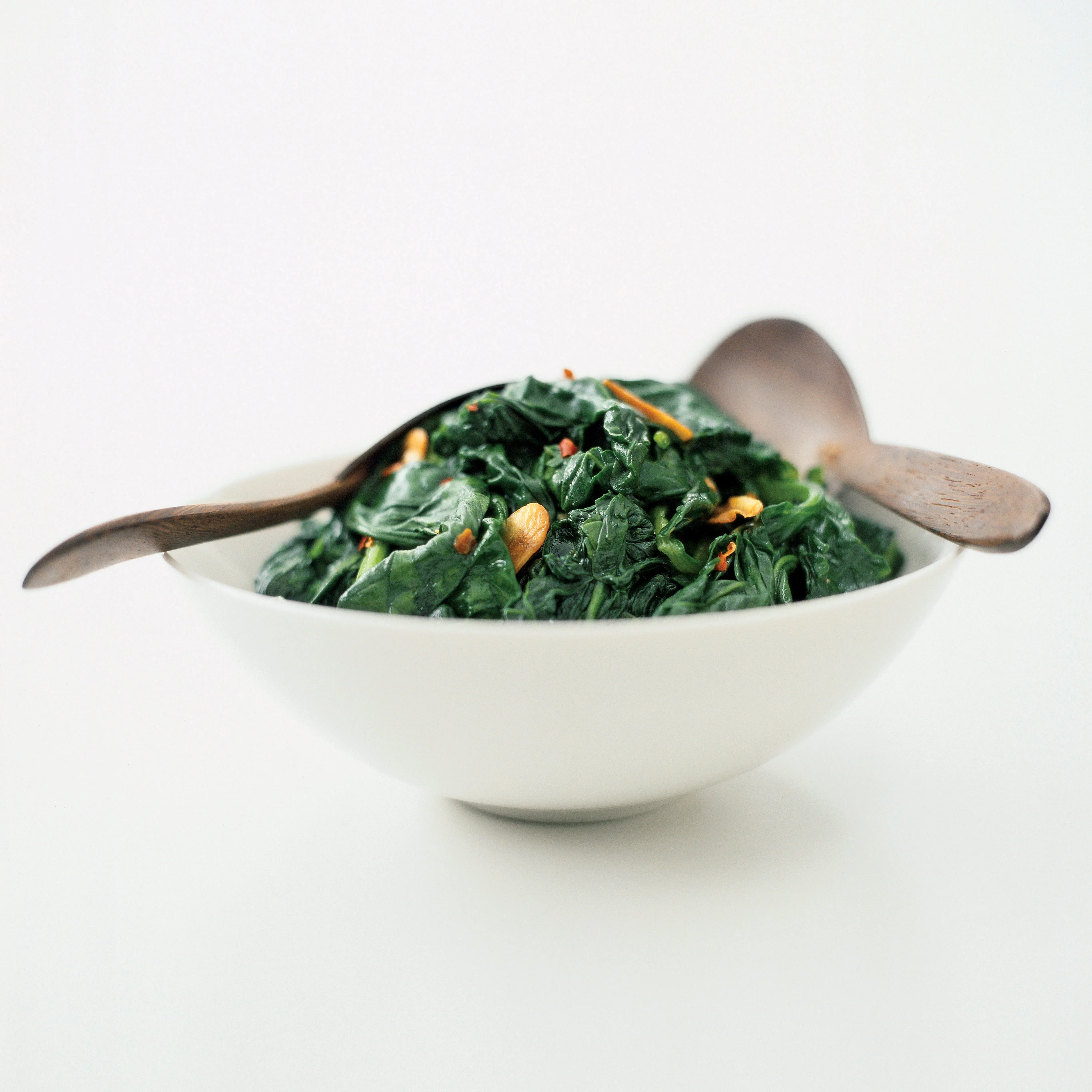 Sauteed Spinach with Almonds Sauteed Spinach with Almonds