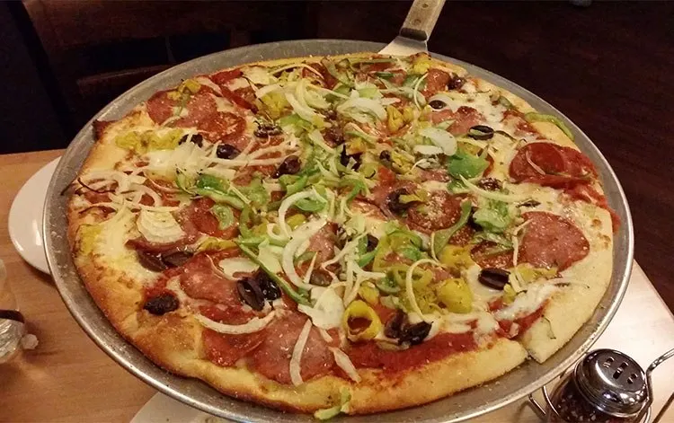Italian Combo Thin Crust Pizza Italian Combo Thin Crust Pizza
