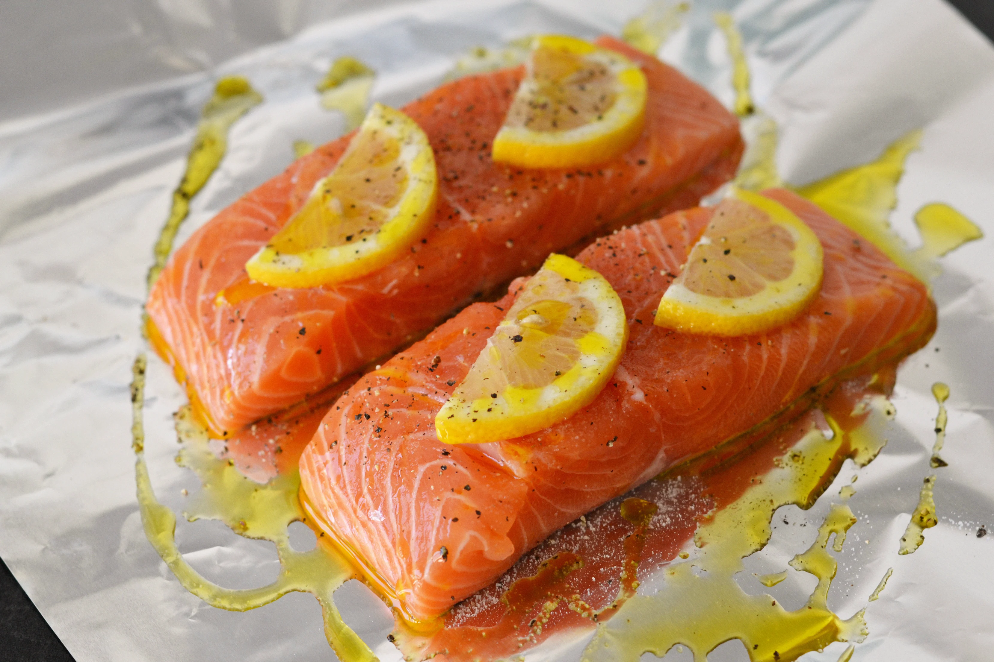 Seared Salmon with Lemon Caper Tomato Confit Seared Salmon with Lemon Caper Tomato Confit
