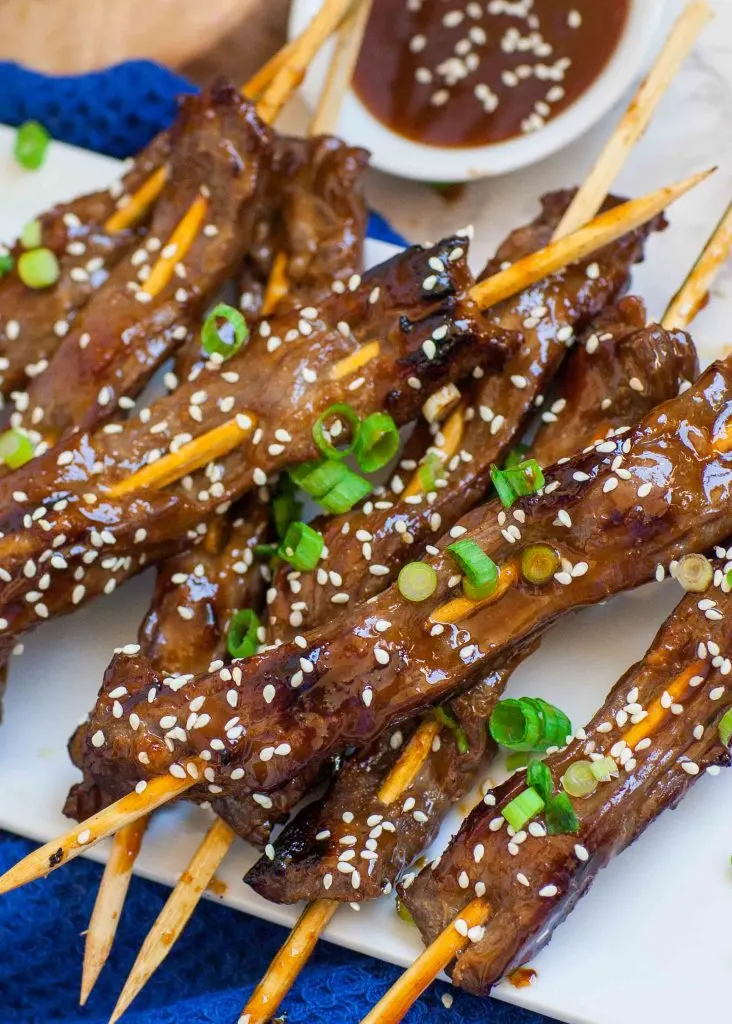 Teriyaki Beef Skewers