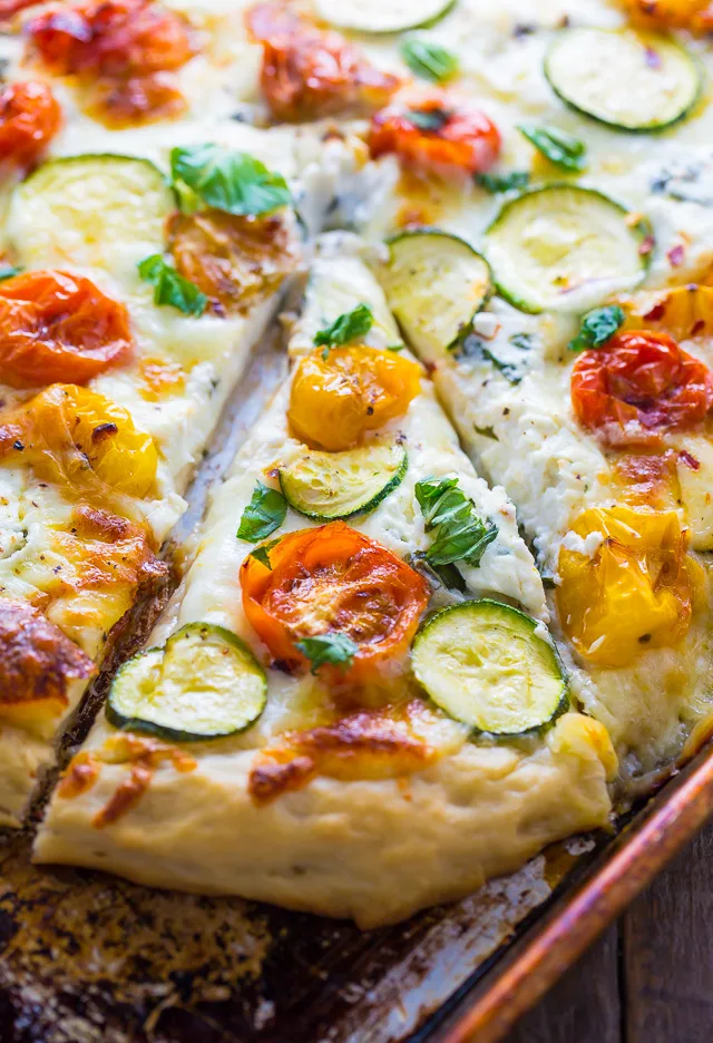 Gluten-Free White Pie Pizza
