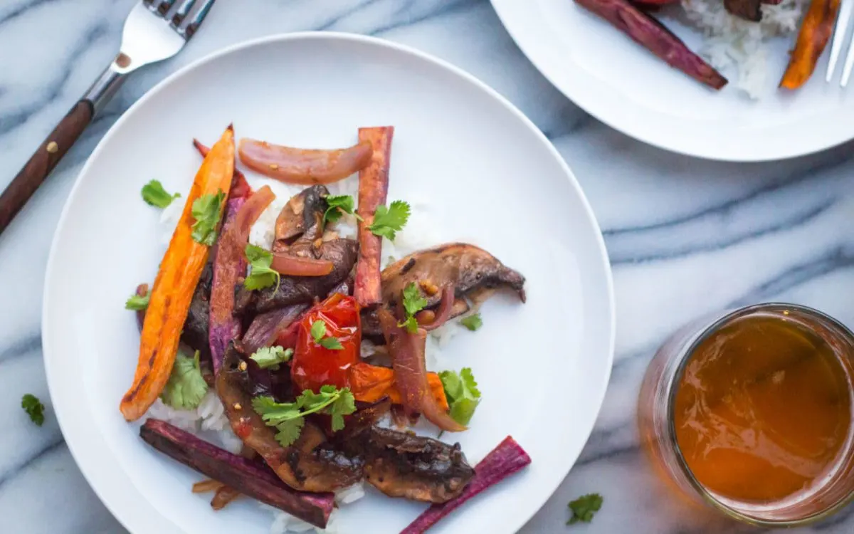 Mushroom Saltado Mushroom Saltado