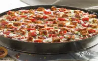 BBQ Chicken Deep Dish Pizza BBQ Chicken Deep Dish Pizza