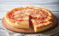 Cheese Deep Dish Pizza Cheese Deep Dish Pizza