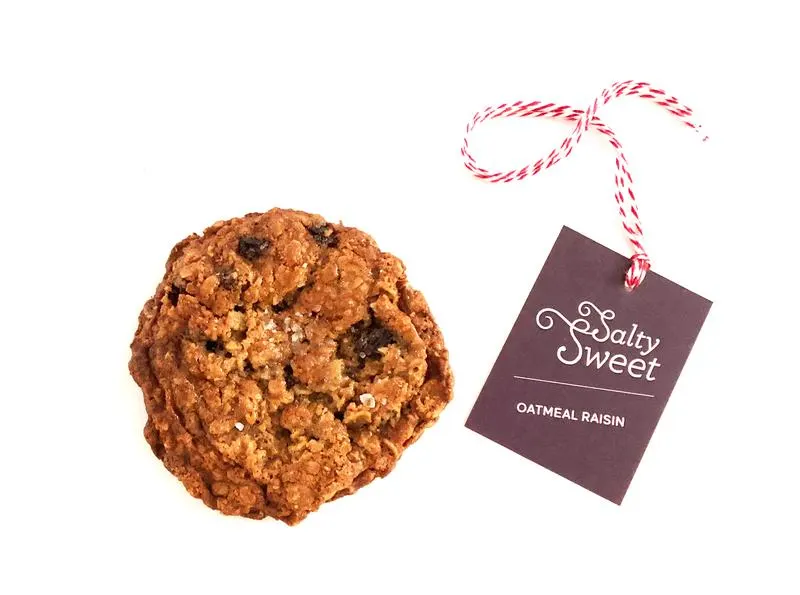 Individual Packaged: One Large Oatmeal Raisin Cookie Individual Packaged: One Large Oatmeal Raisin Cookie