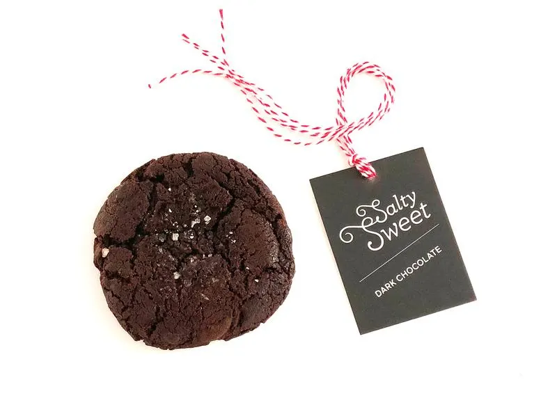 Individual Packaged: One Large Dark Chocolate Cookie Individual Packaged: One Large Dark Chocolate Cookie