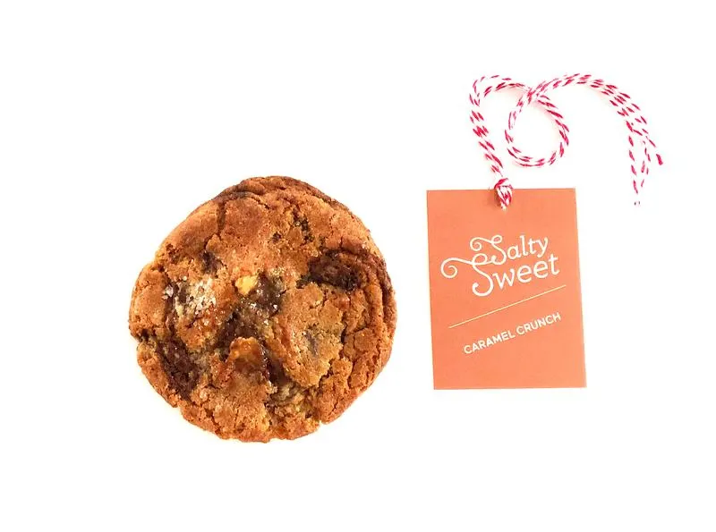 Individual Packaged: One Large Caramel Crunch Cookie Individual Packaged: One Large Caramel Crunch Cookie