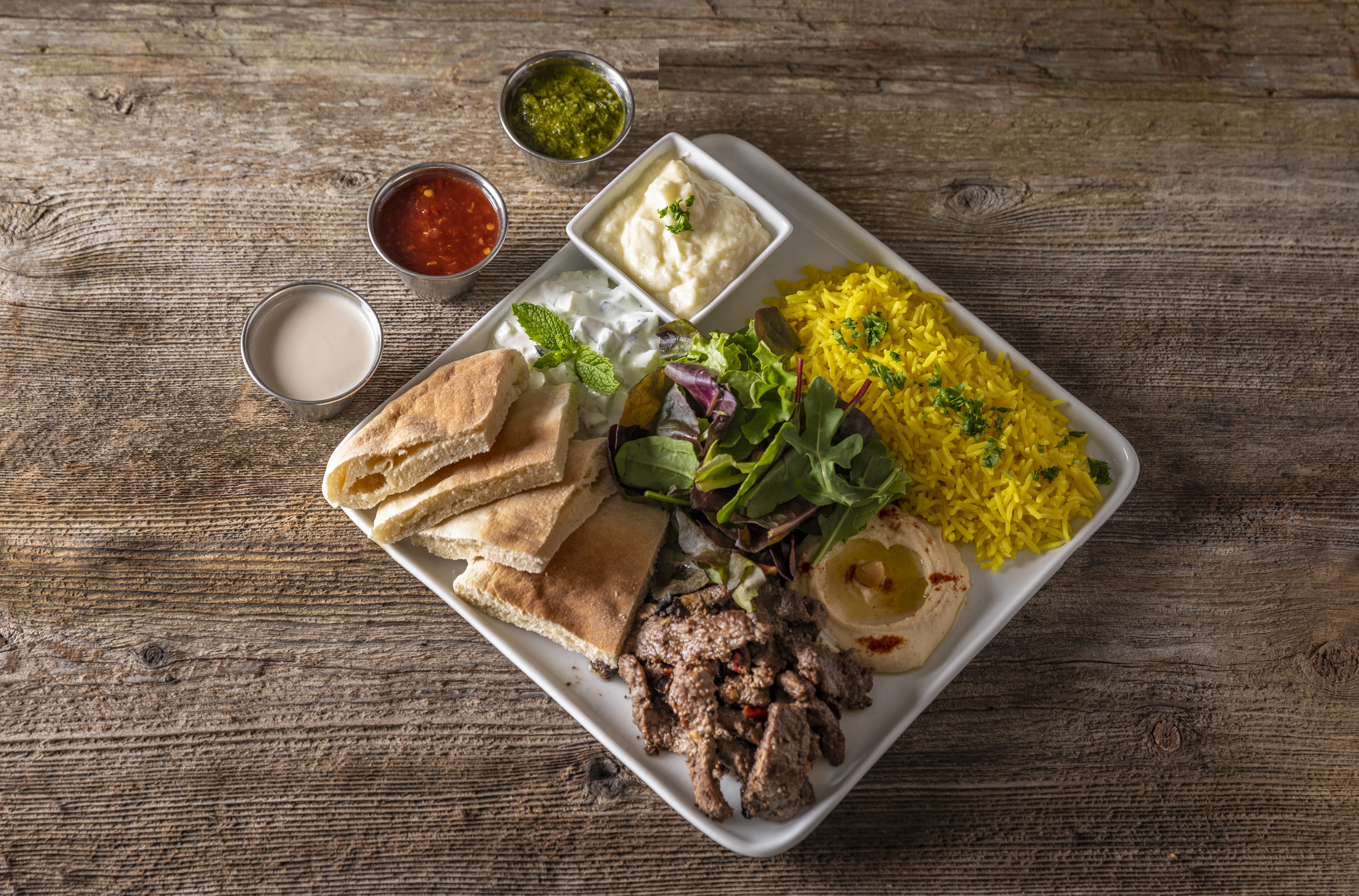Steak Shawarma Protein Plate