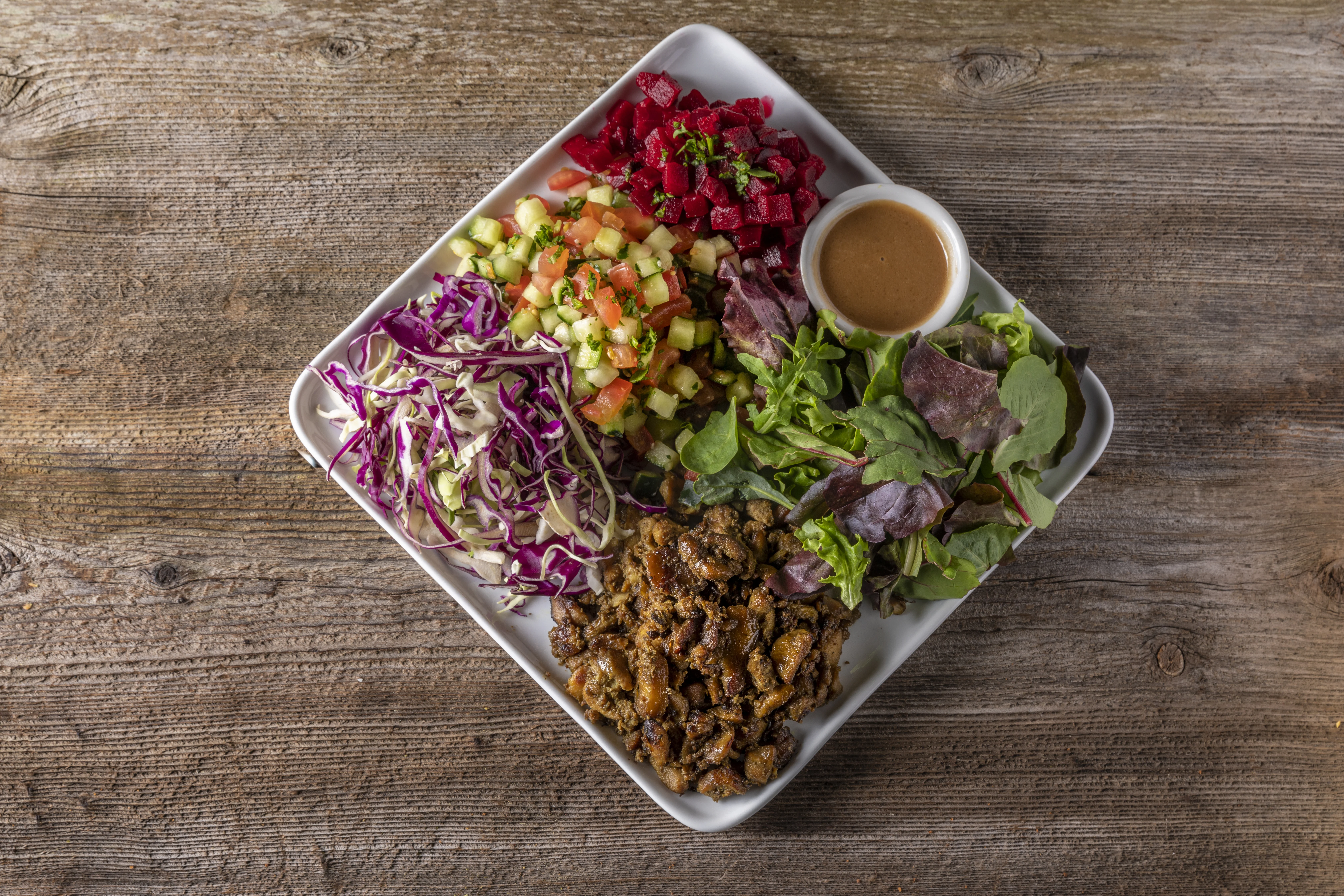 Pomegranate Chicken Entree Salad
