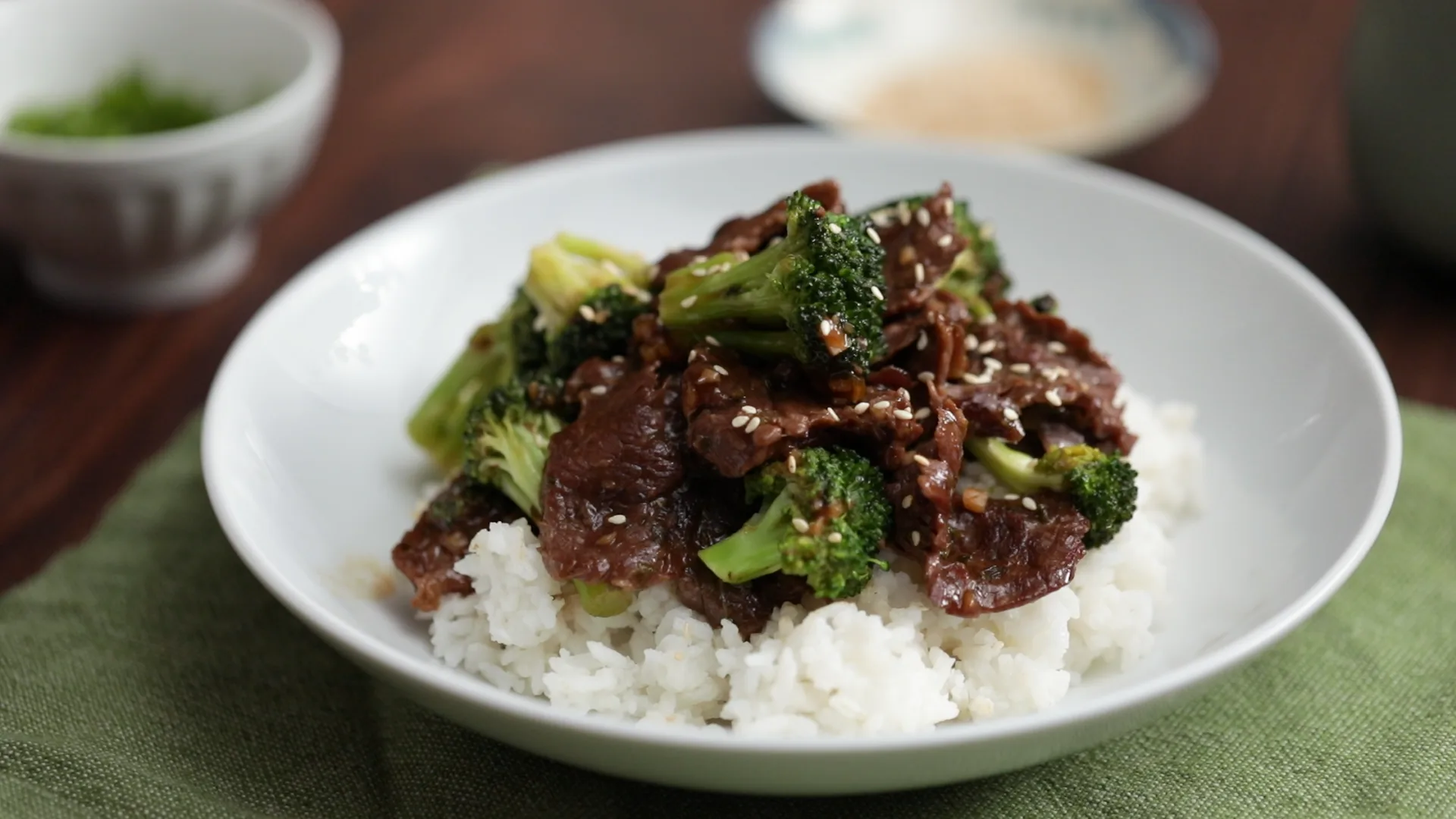 Beef and Broccoli with Jasmine Rice Beef and Broccoli with Jasmine Rice