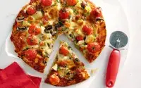 Gluten-Free Vegetarian Pizza Gluten-Free Vegetarian Pizza