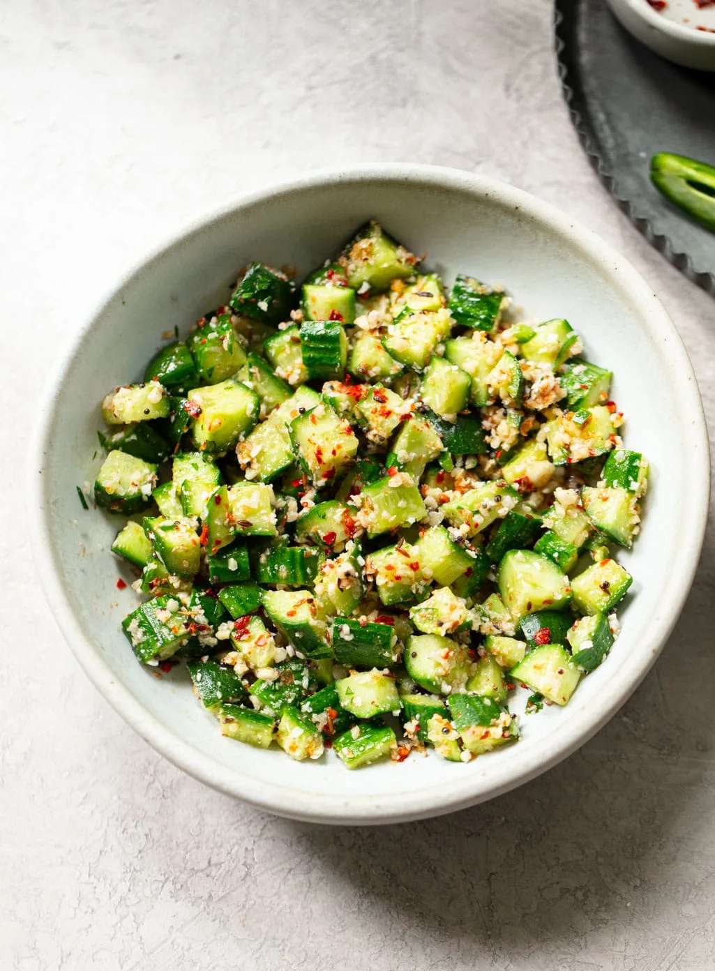 Spicy Cucumber Salad