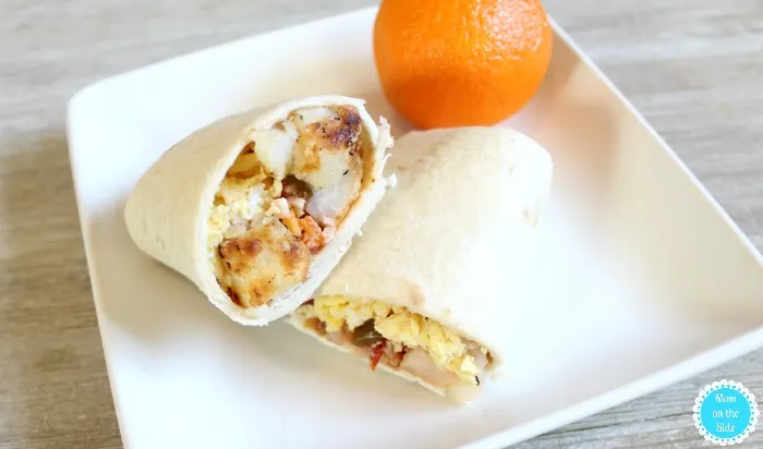 Dairy-Free Gluten-Free Bacon Breakfast Burrito with Chipotle Salsa Dairy-Free Gluten-Free Bacon Breakfast Burrito with Chipotle Salsa