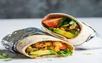 Vegan Breakfast Burrito with Chipotle Salsa Vegan Breakfast Burrito with Chipotle Salsa