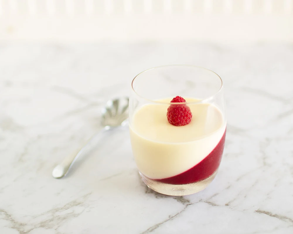 Individually Packaged: Raspberry Panna Cotta Individually Packaged: Raspberry Panna Cotta